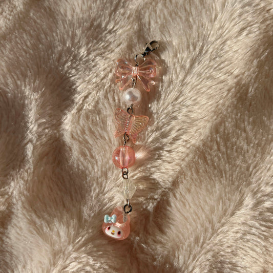 My Melody Pink Keychain