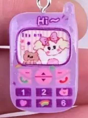 Kawaii Cell Phone Earrings